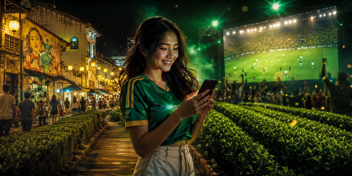 Penggemar bola sepak Pulau Pinang menikmati hiburan dalam talian